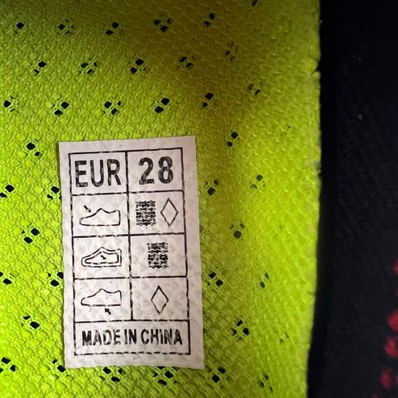 UBFEN Kids Water Shoes, Red Knit, Rubber Sole, Barefoot Aqua Swim Surf - Picture 7 of 10